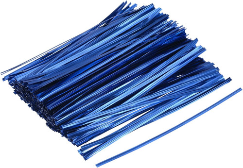 Foil twist ties 15cm - twist, 6"